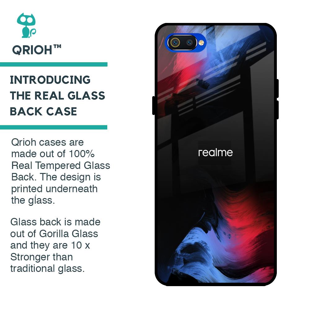 Fine Art Wave Glass Case for Realme C2