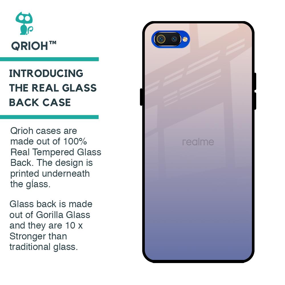 Rose Hue Glass Case for Realme C2