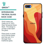 Magma Color Pattern Glass Case for Realme C2