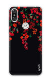Floral Deco Motorola P30 Back Cover
