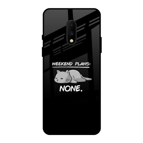 Weekend Plans OnePlus 7 Glass Back Cover Online