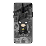 Cartoon Art OnePlus 7 Glass Back Cover Online