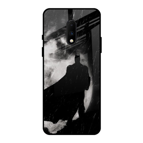 Dark Warrior Hero OnePlus 7 Glass Back Cover Online