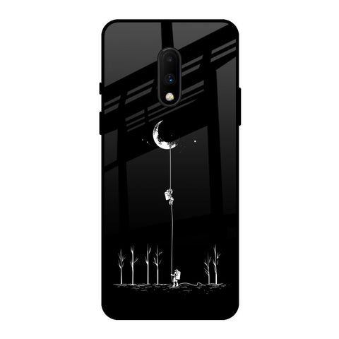Catch the Moon OnePlus 7 Glass Back Cover Online