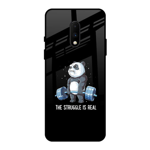 Real Struggle OnePlus 7 Glass Back Cover Online