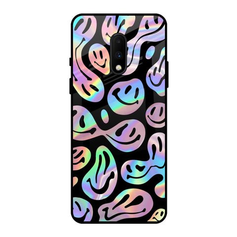 Acid Smile OnePlus 7 Glass Back Cover Online