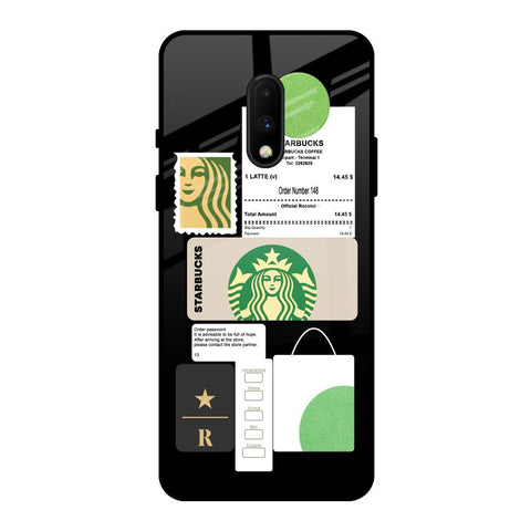 Coffee Latte OnePlus 7 Glass Back Cover Online