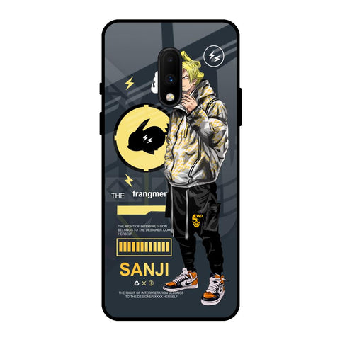 Cool Sanji OnePlus 7 Glass Back Cover Online