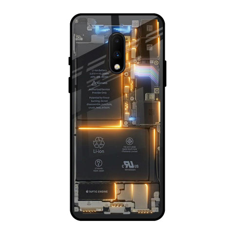 Glow Up Skeleton OnePlus 7 Glass Back Cover Online