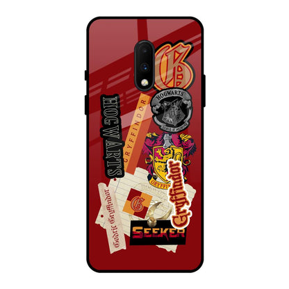 Gryffindor OnePlus 7 Glass Back Cover Online
