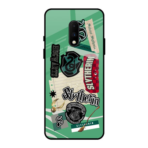 Slytherin OnePlus 7 Glass Back Cover Online