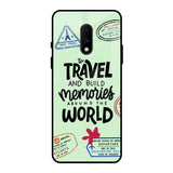 Travel Stamps OnePlus 7 Glass Back Cover Online
