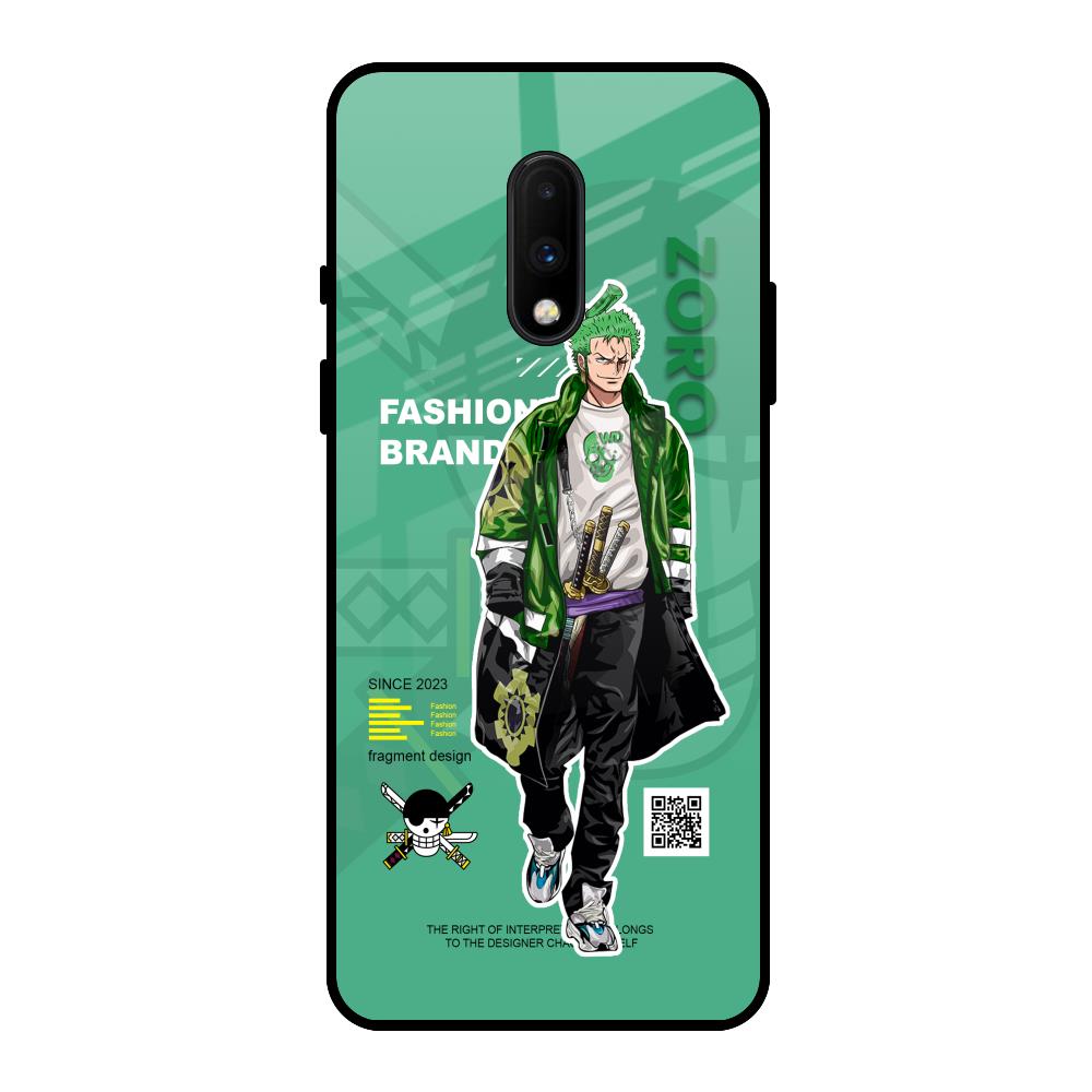 Zoro Bape OnePlus 7 Glass Back Cover Online