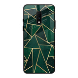 Abstract Green OnePlus 7 Glass Back Cover Online