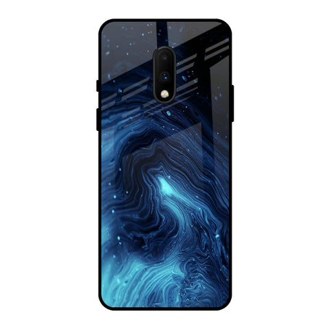 Dazzling Ocean Gradient OnePlus 7 Glass Back Cover Online