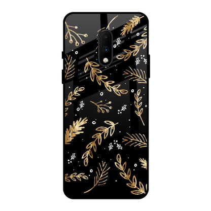 Autumn Leaves OnePlus 7 Glass Back Cover Online