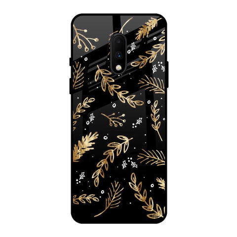 Autumn Leaves OnePlus 7 Glass Back Cover Online