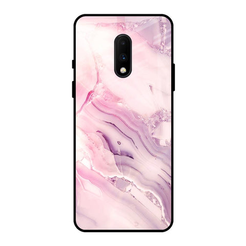 Diamond Pink Gradient OnePlus 7 Glass Back Cover Online