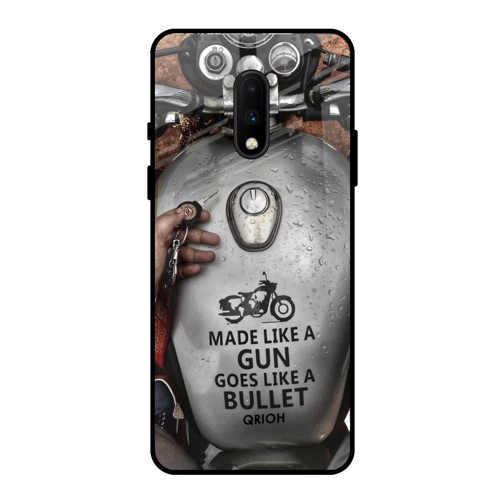 Royal Bike OnePlus 7 Glass Back Cover Online