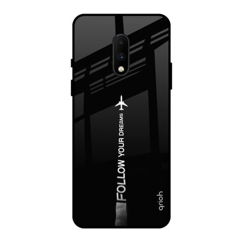 Follow Your Dreams OnePlus 7 Glass Back Cover Online