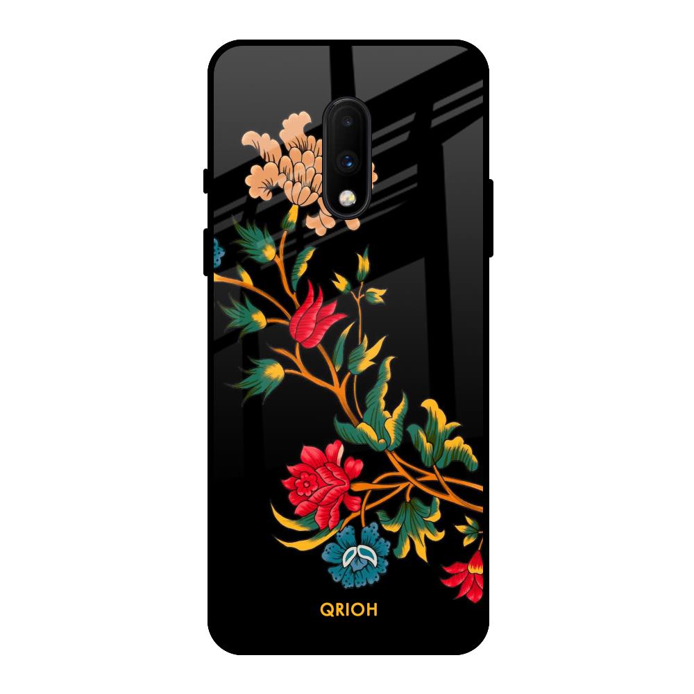 Dazzling Art OnePlus 7 Glass Back Cover Online