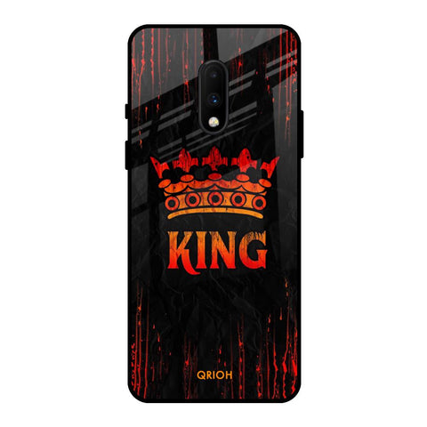 Royal King OnePlus 7 Glass Back Cover Online