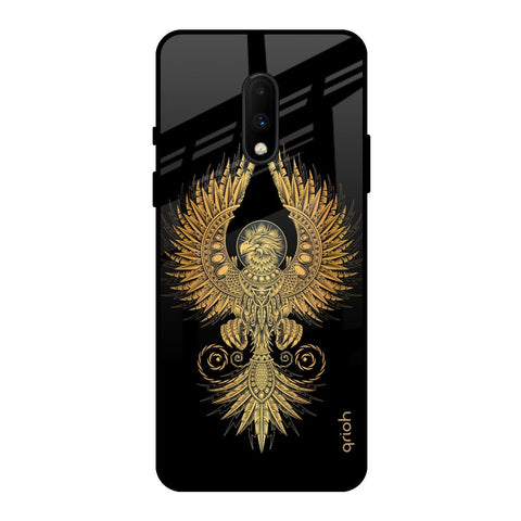 Mythical Phoenix Art OnePlus 7 Glass Back Cover Online