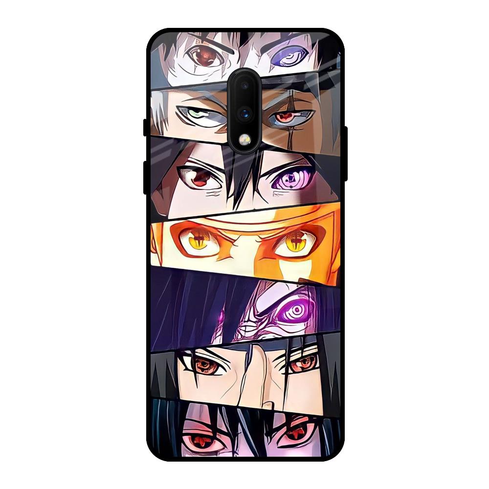 Anime Eyes OnePlus 7 Glass Back Cover Online