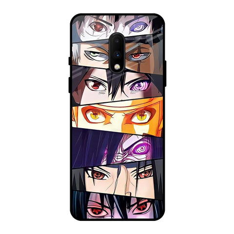 Anime Eyes OnePlus 7 Glass Back Cover Online