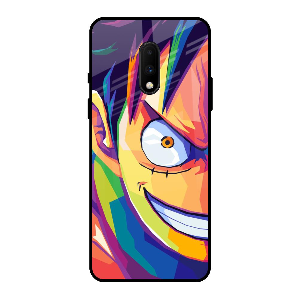Monkey Wpap Pop Art OnePlus 7 Glass Back Cover Online