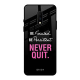 Be Focused OnePlus 7 Glass Back Cover Online