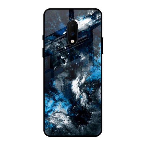 Cloudy Dust OnePlus 7 Glass Back Cover Online