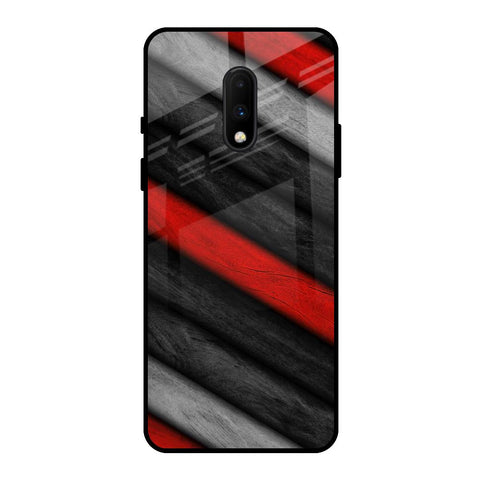 Soft Wooden Texture OnePlus 7 Glass Back Cover Online