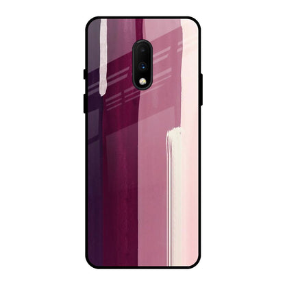 Brush Stroke Art OnePlus 7 Glass Back Cover Online