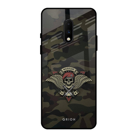 Army Warrior OnePlus 7 Glass Back Cover Online