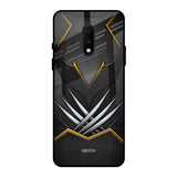 Black Warrior OnePlus 7 Glass Back Cover Online