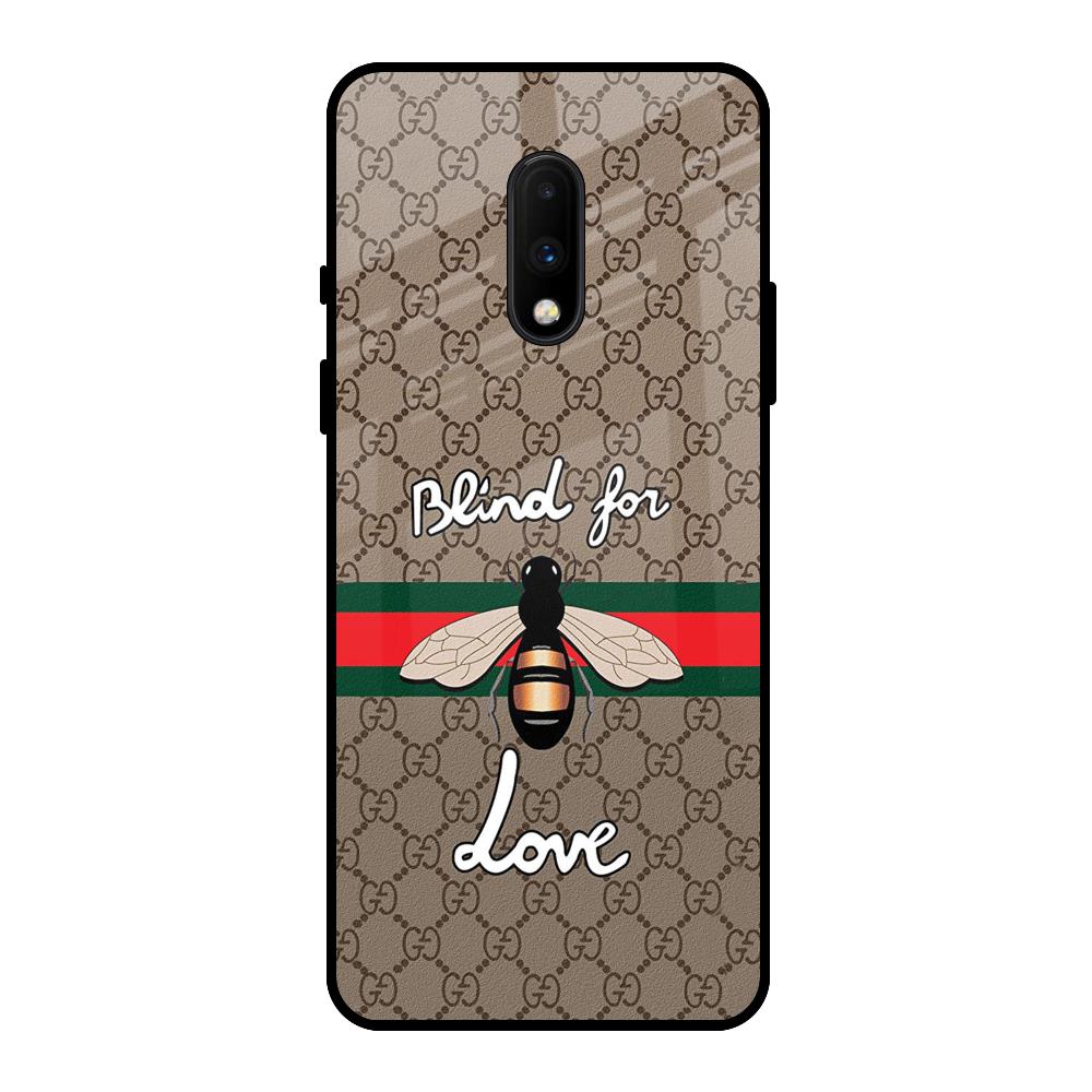 Blind For Love OnePlus 7 Glass Back Cover Online