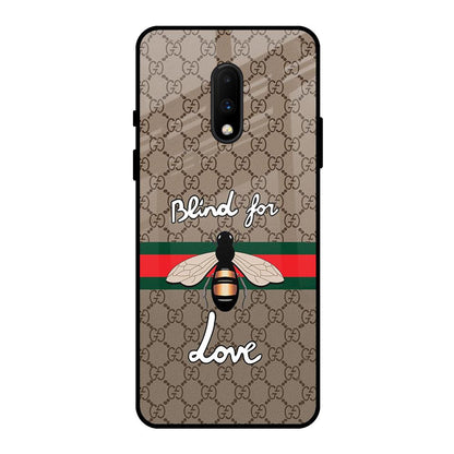 Blind For Love OnePlus 7 Glass Back Cover Online