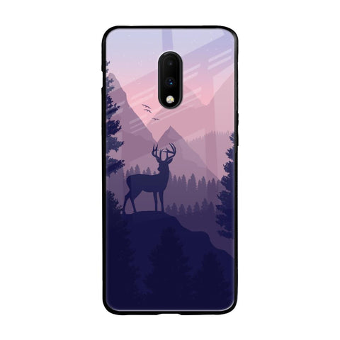 Deer In Night OnePlus 7 Glass Cases & Covers Online