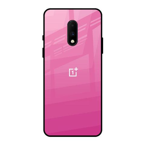 Pink Ribbon Caddy OnePlus 7 Glass Back Cover Online
