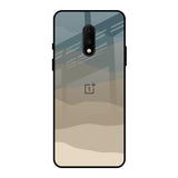 Abstract Mountain Pattern OnePlus 7 Glass Back Cover Online