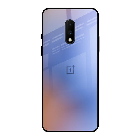 Blue Aura OnePlus 7 Glass Back Cover Online