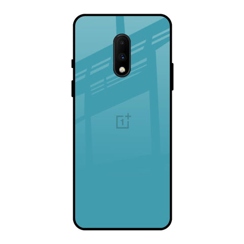 Oceanic Turquiose OnePlus 7 Glass Back Cover Online