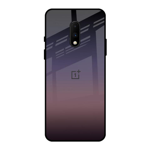 Grey Ombre OnePlus 7 Glass Back Cover Online