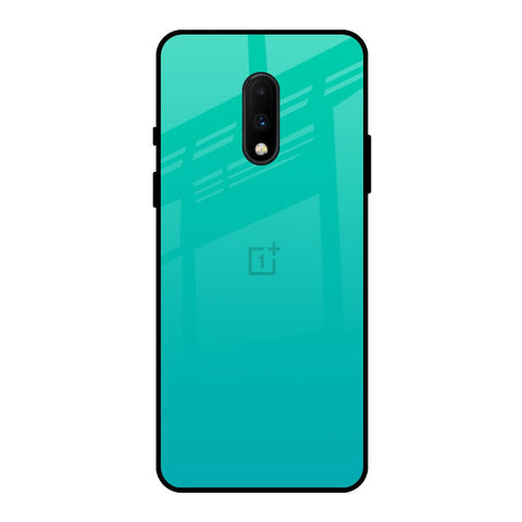 Cuba Blue OnePlus 7 Glass Back Cover Online