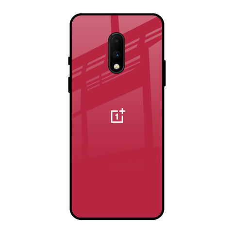 Solo Maroon OnePlus 7 Glass Back Cover Online