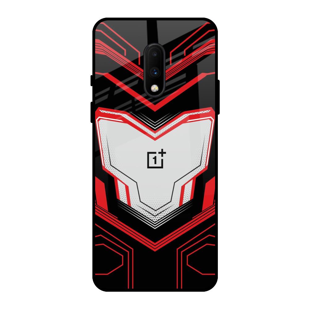 Quantum Suit OnePlus 7 Glass Back Cover Online