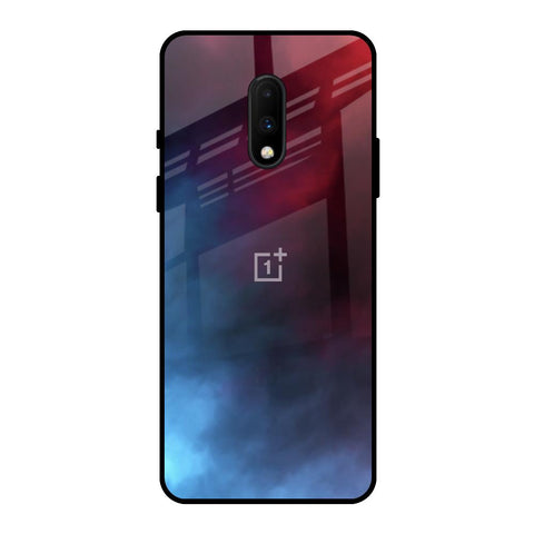 Smokey Watercolor OnePlus 7 Glass Back Cover Online
