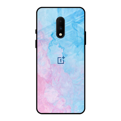 Mixed Watercolor OnePlus 7 Glass Back Cover Online