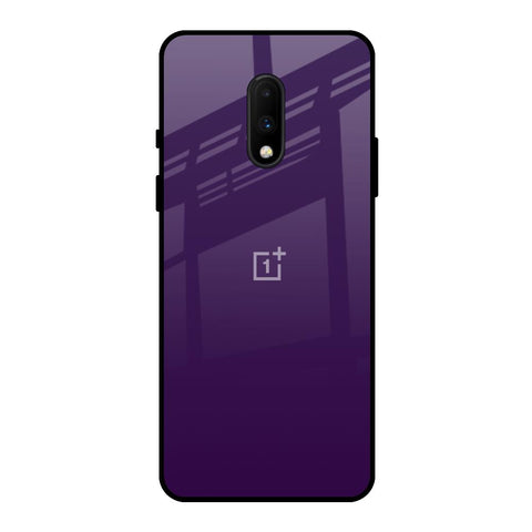 Dark Purple OnePlus 7 Glass Back Cover Online